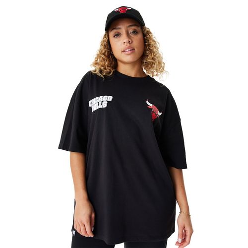New Era Team NBA Graphic Oversized Tee | Shirts für Unisex | Schwarz