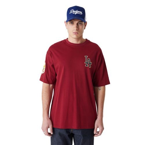 New Era LA Dodgers Oversized Tee | Shirts für Unisex | Rot