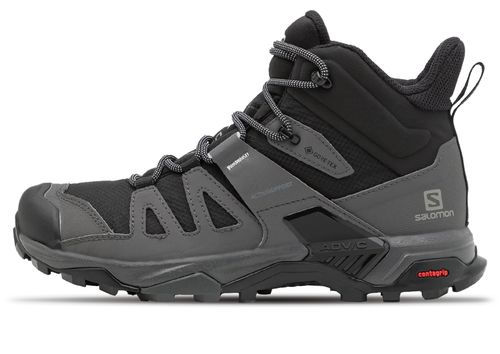 Salomon X Ultra 4 Mid Wide GTX | Wanderschuhe für Herren | Schwarz