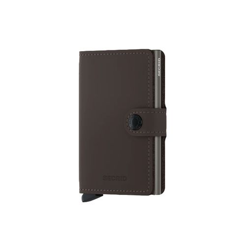 Secrid Miniwallet | Geldbeutel/Brustbeutel für Unisex | Matte Truffle