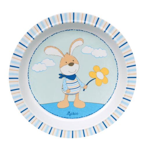 sigikid Melamin Teller Hase | Accessoires Kinder für Kinder | .