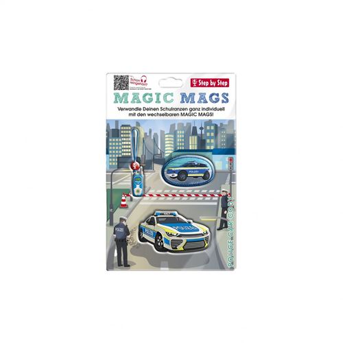 step by step MAGIC MAGS | Accessoires Kinder für Kinder | Police Car Cody