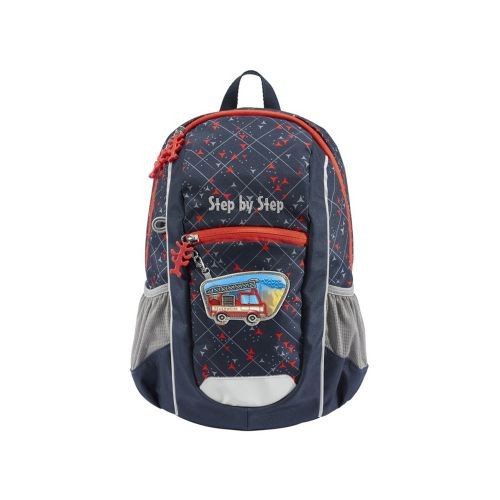 step by step Kindergartenrucksack-Set KIGA MAXI | Rucksack Kindergarten für Kinder | Fire Truck Finn