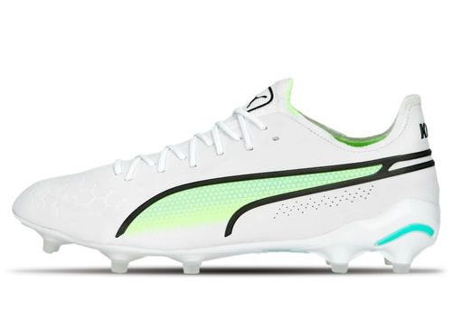 Puma Fussball King Ultimate FG/AG | Fußballschuhe für Unisex | Weiß