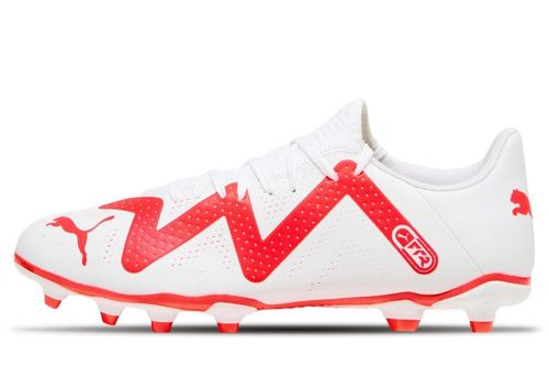 Puma Fussball Future Play FG/AG | Fußballschuhe für Unisex | Weiß