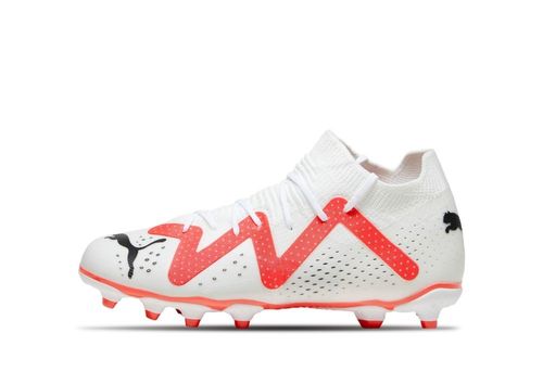 Puma Fussball Future Match FG/AG Jr | Fußballschuhe für Kinder | Weiß