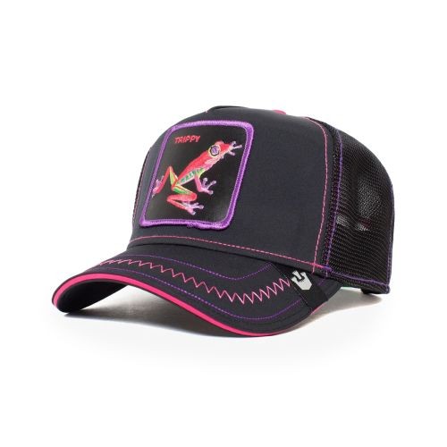 Goorin Trucker Cap Triiipppy | Caps für Unisex | Black