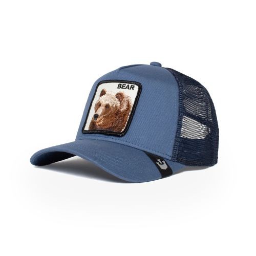 Goorin Trucker Cap Big Bear Truckin | Caps für Unisex | Blau