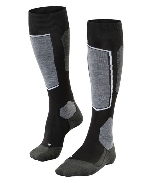 Falke SK6 Pro Skiing Socks | Socken für Unisex | Schwarz