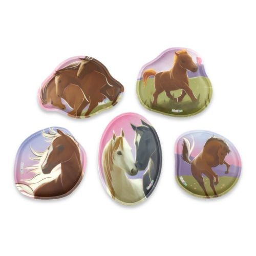 Ergobag Kontur Kletties-Set | Accessoires Kinder für Kinder | Pferdeglück