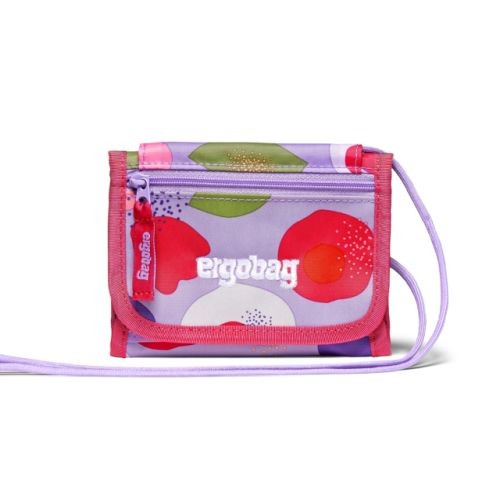 Ergobag Brustbeutel Wasserabweisend | Geldbeutel/Brustbeutel für Kinder | Blütenzaubär