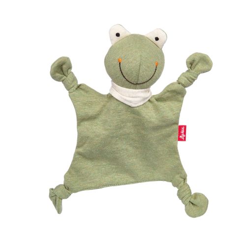 sigikid Baby Mini Schnuffeltuch Frosch | Kuscheltiere für Kinder | .