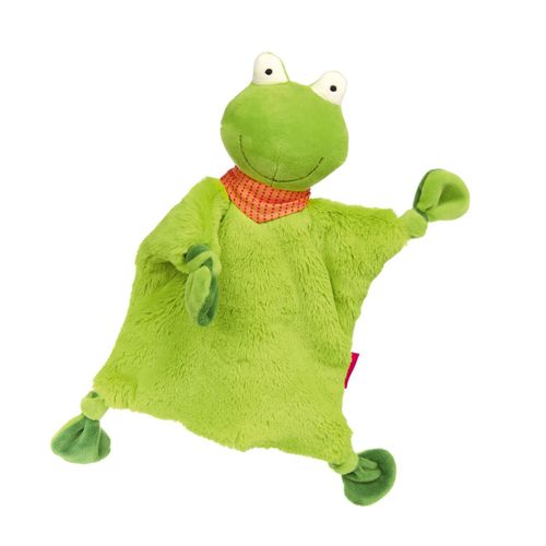 sigikid Baby Kuscheltuch Frosch | Kuscheltiere für Kinder | .