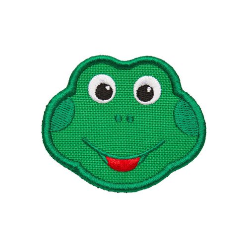 Affenzahn Klett Badge | Accessoires Kinder für Kinder | Frosch