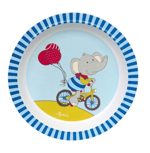 sigikid Melamin Teller Elefant | Accessoires Kinder für Kinder | .