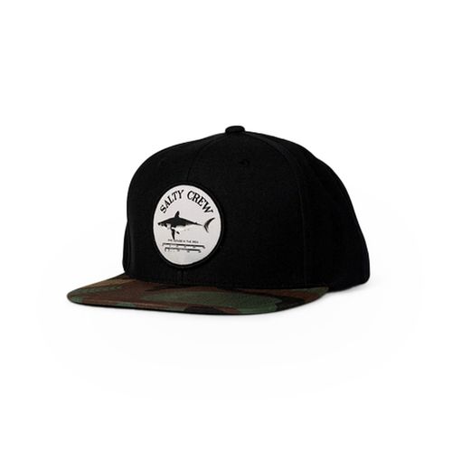 Salty Crew Bruce 6 Panel Cap | Caps für Unisex | Black Camo