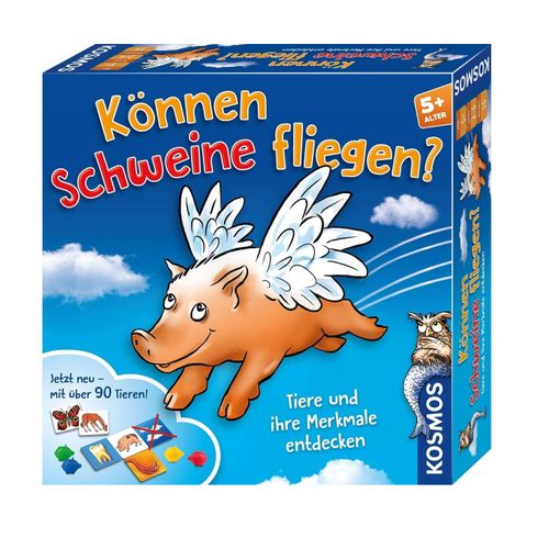 Kosmos Können Schweine fliegen ? Spiel | Spielsachen für Kinder | EST. 1886