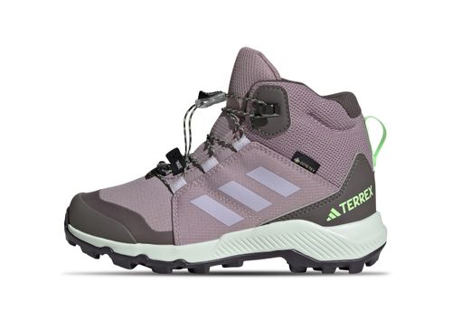 Terrex Organizer Mid GTX Kids | Wanderschuhe für Kinder | Preloved Fig / Silver / Green