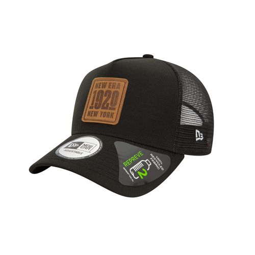 New Era Repreve A-Frame Trucker Cap | Caps für Unisex | Black