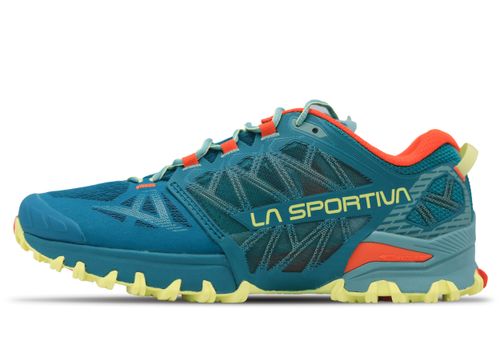 La Sportiva Bushido III Wide | Laufschuhe für Damen | Everglade / Zest