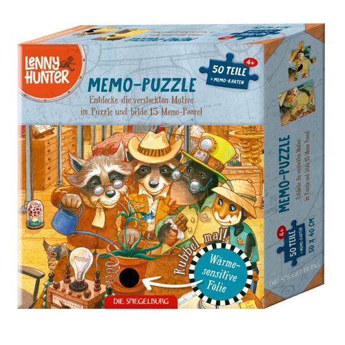 Coppenrath Memo-Puzzle Mondblume (50 Teile) | Spielsachen für Kinder | Keine Farbangabe