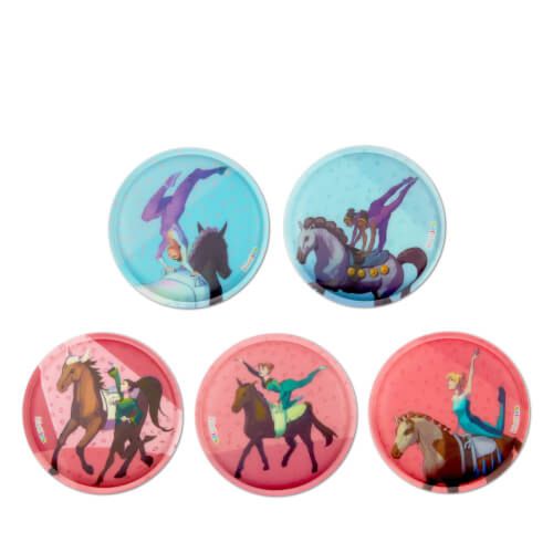 Ergobag Kletties-Set MATT | Accessoires Kinder für Kinder | Voltigieren