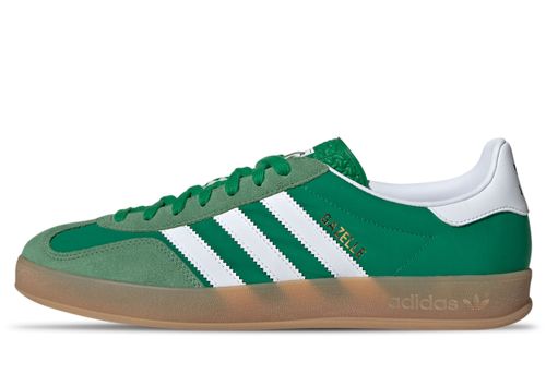 Adidas Gazelle Indoor | Sneaker für Unisex | Green / White