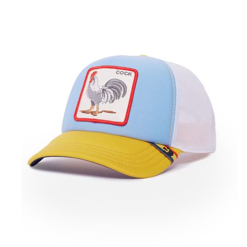 Goorin Trucker Cap First Cock | Caps für Unisex | Blue/yellow