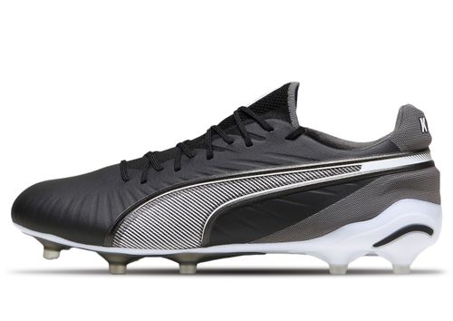 Puma Fussball King Ultimate FG/AG | Fußballschuhe für Unisex | Black / White / Cool Grey