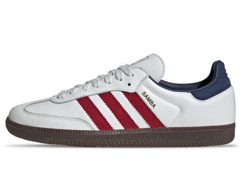 Adidas Samba OG | Sneaker für Damen | White / Team Victory Red