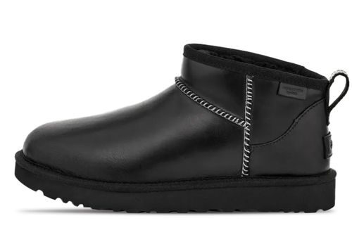UGG Classic Ultra Mini Leather | Boots/Stiefeletten für Damen | Black