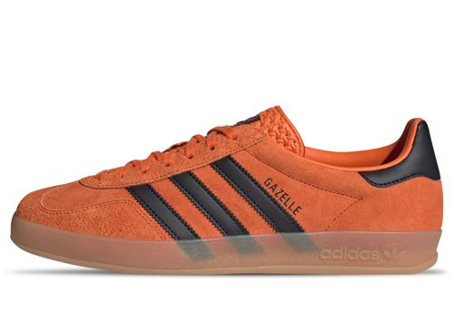 Adidas Gazelle Indoor | Sneaker für Unisex | Orange / Core Black / Gumj