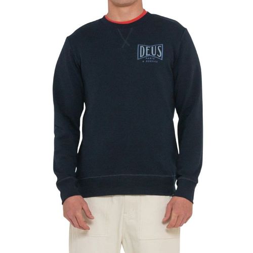 Deus Avenue Crew Sweat | Pullover für Herren | Blau
