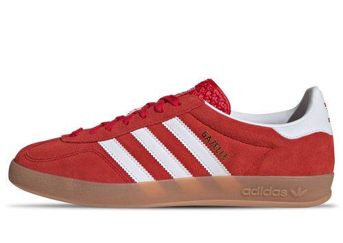 Adidas Gazelle Indoor | Sneaker für Unisex | Better Scarlet / White / Gum