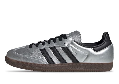 Adidas Samba OG | Sneaker für Damen | Silver Metallic / Black