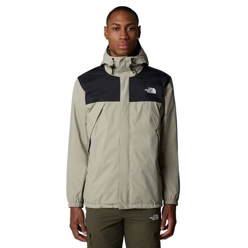 The North Face Antora Jacket | Winterjacken für Herren | Clay Grey / Black
