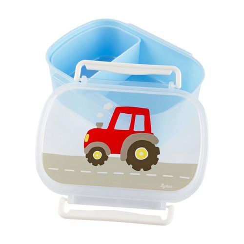sigikid Brotbox Traktor | Accessoires Kinder für Kinder | Mehrfarbig