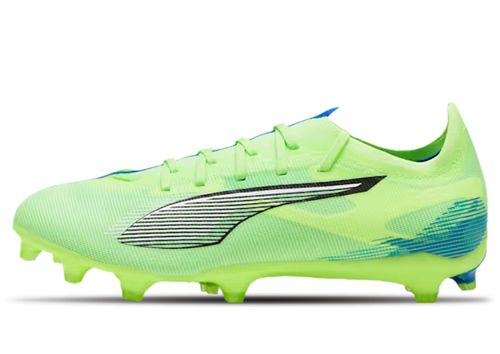 Puma Fussball Ultra 5 Match FG/AG | Fußballschuhe für Unisex | Fizzy Apple / White / Blue