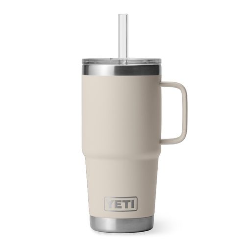 YETI Rambler® 25 OZ Straw Mug | Ausrüstung Outdoor für Unisex | Cape Taupe