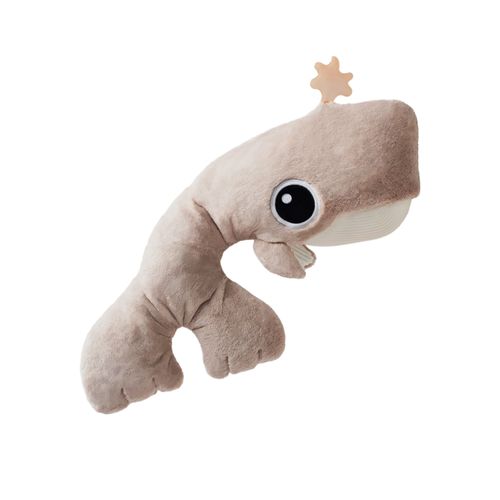 Topbright SchlafGut Wal | Kuscheltiere für Kinder | Grey