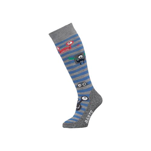 Barts Skisock Monsters Kids | Socken für Kinder | Heather Grey