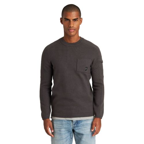 Chasin' Oscar Round Sweat | Pullover für Herren | Anthracite