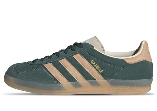 Adidas Gazelle Indoor | Sneaker für Unisex | Shadow Green / Warm Sand
