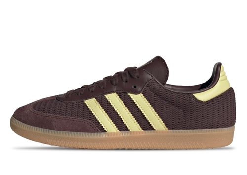Adidas Samba OG | Sneaker für Damen | Shadow Brown / Powder Yellow / Gum 3