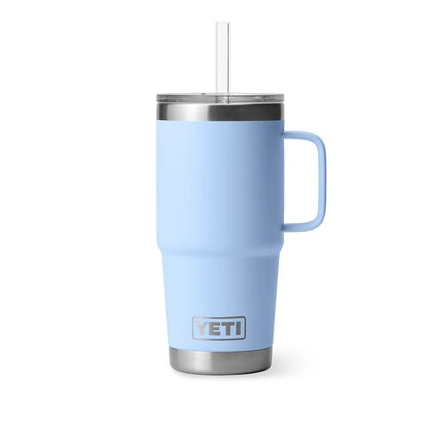 YETI Rambler® 25 OZ Straw Mug | Ausrüstung Outdoor für Unisex | Big Sky Blue