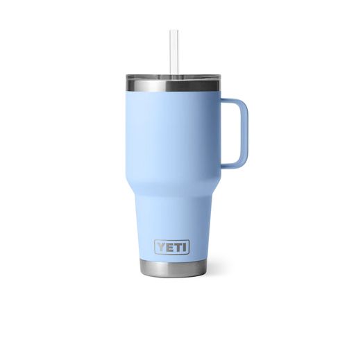 YETI Rambler® 35 OZ Straw Mug | Ausrüstung Outdoor für Unisex | Big Sky Blue