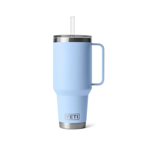 YETI Rambler® 42 OZ Straw Mug | Ausrüstung Outdoor für Unisex | Big Sky Blue