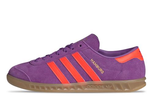 Adidas Hamburg | Sneaker für Damen | Active Purple / Solar Red / Gold Metallic