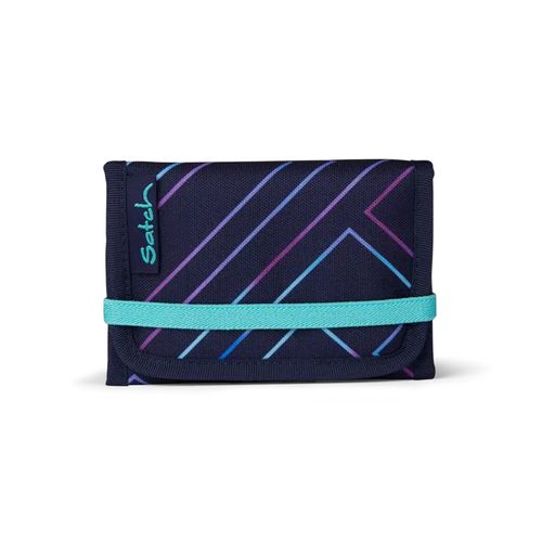 satch Geldbeutel | Geldbeutel/Brustbeutel für Kinder | Purple Laser