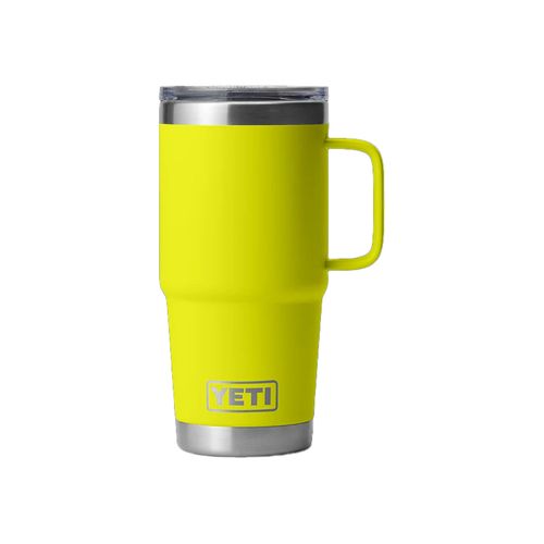 YETI Rambler 20 OZ Travel Mug | Ausrüstung Outdoor für Unisex | Firefly Yellow